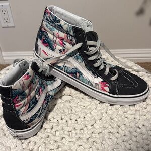 Vans Tropical Floral High-Top Sneakers